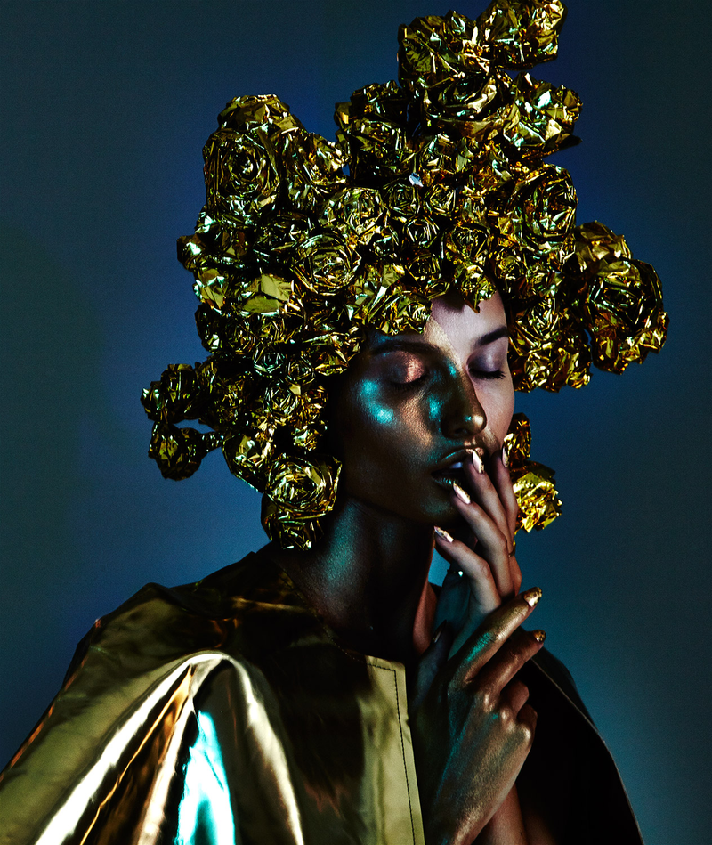 Illustration for article titled YOU ARE GOLDEN : A HOLIDAY LOOK BOOK